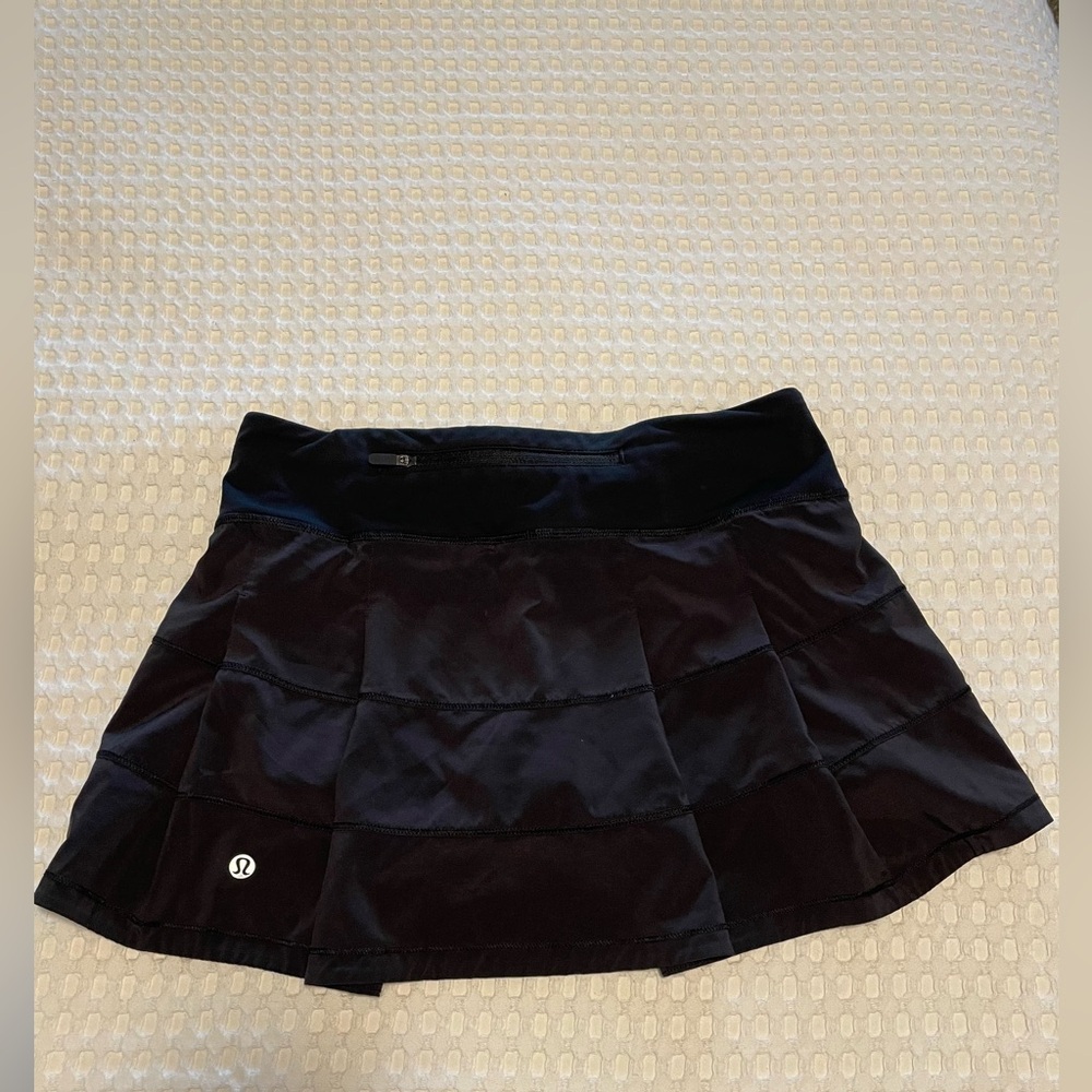 Lululemon Black Athletic Mini Skirt